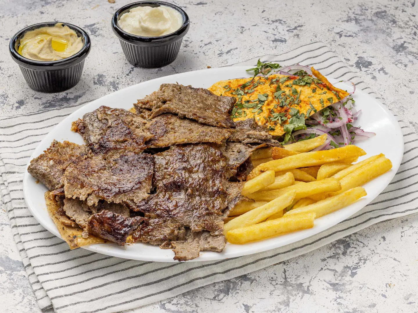 Medium Beef Shawarma Plate