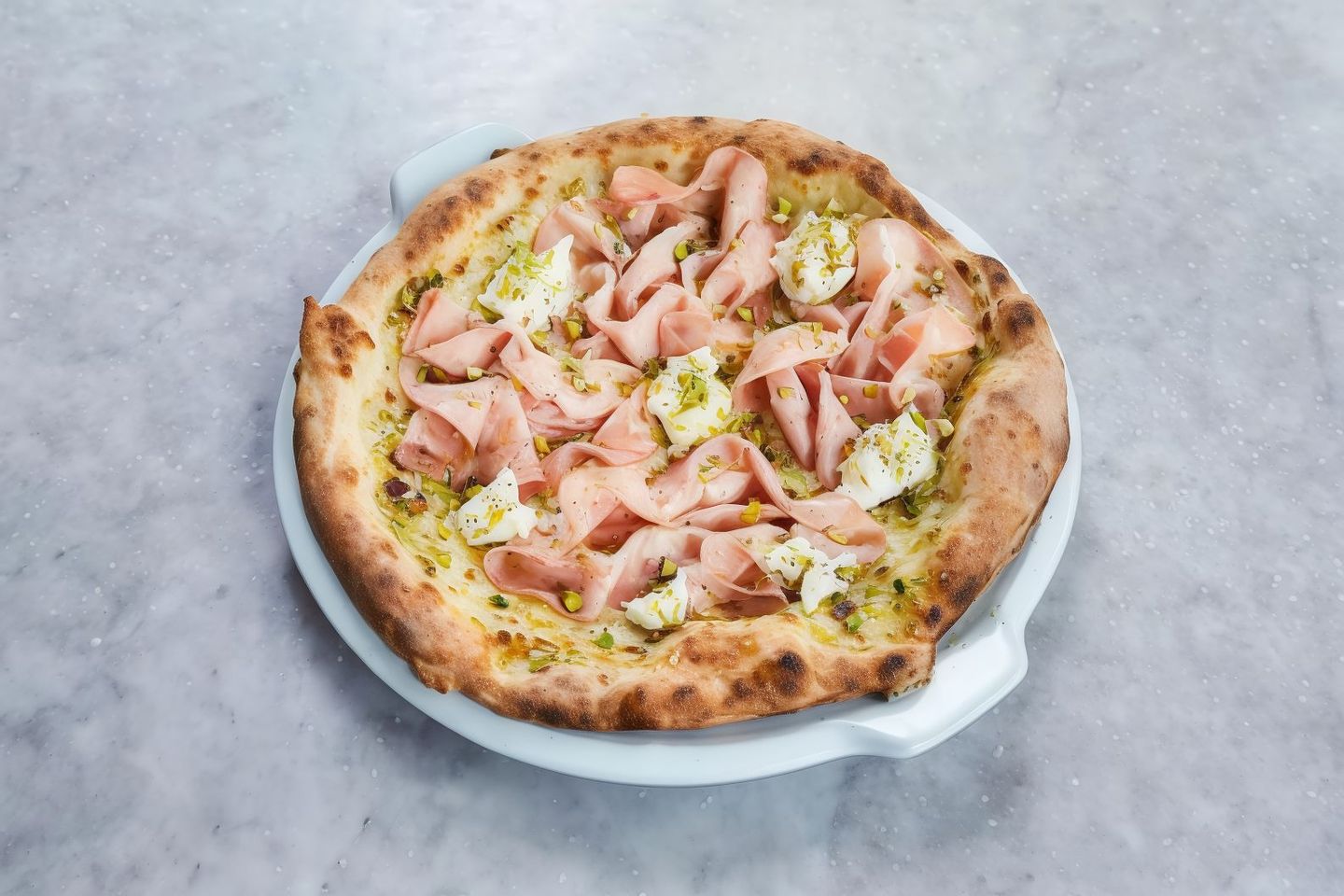 Mortadella Pizza