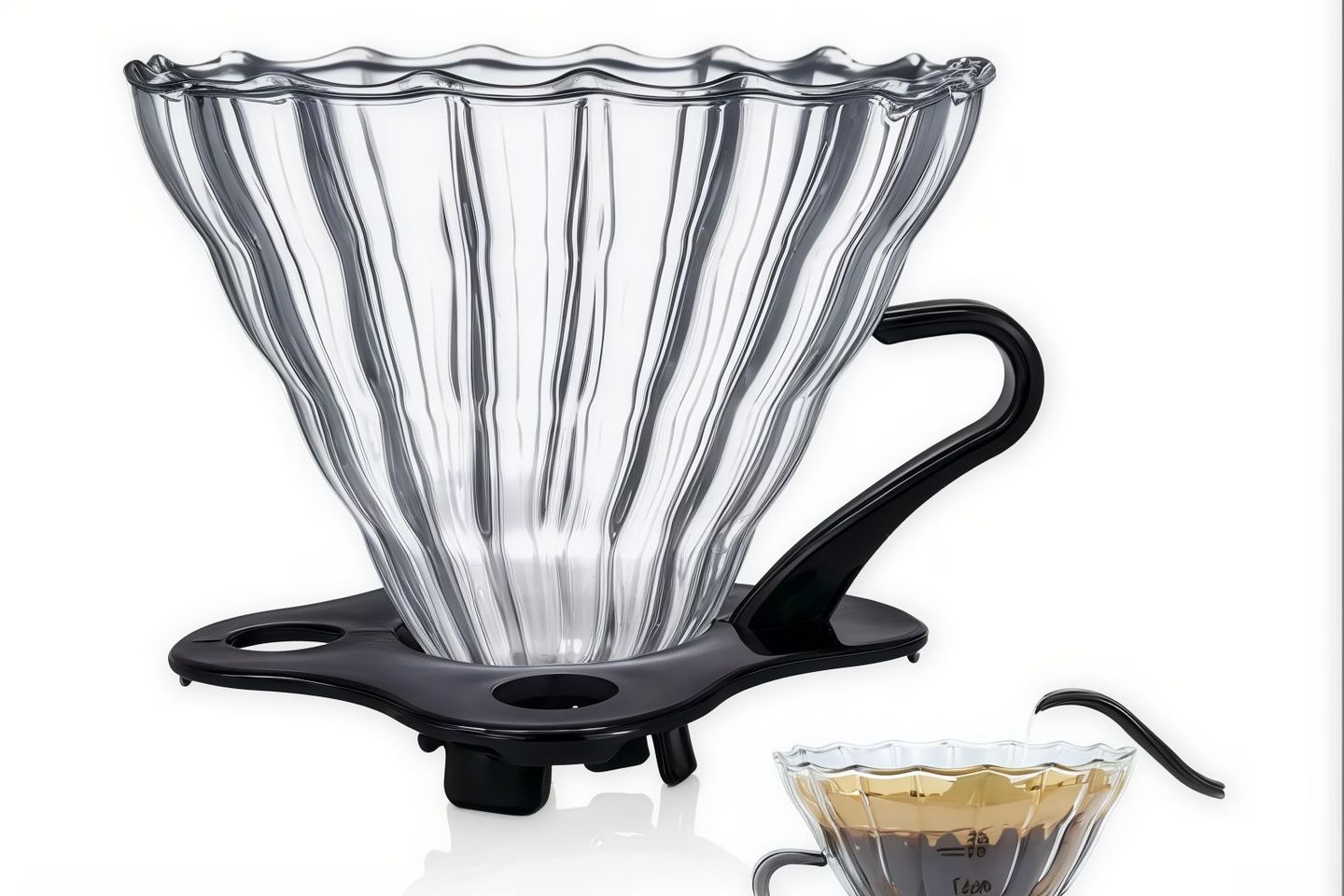 Glass Funnel Filter Cup