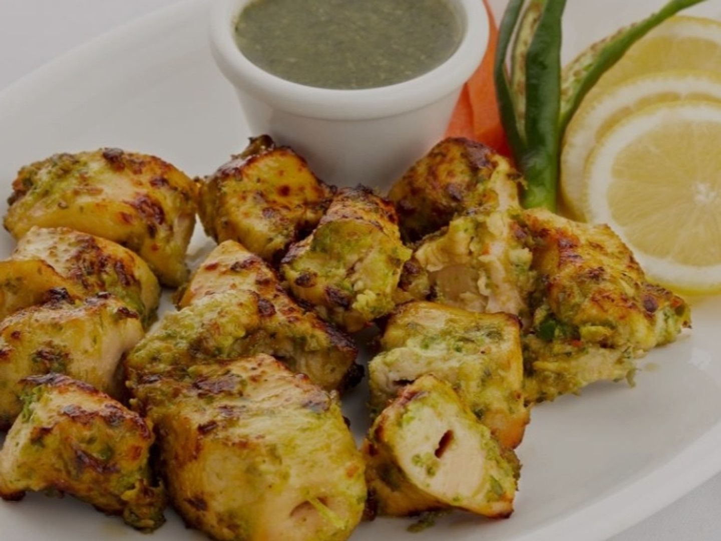 Chicken Malai Boti Keebab