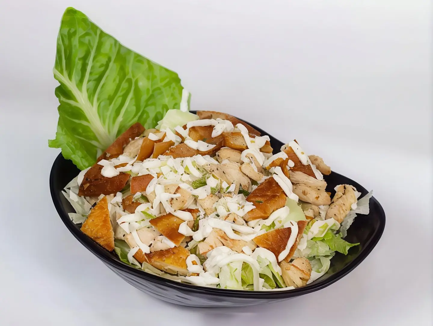 سلط سيزر مع الدجاج