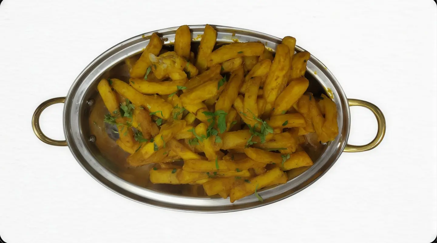 بطاطس مقلية مسالا