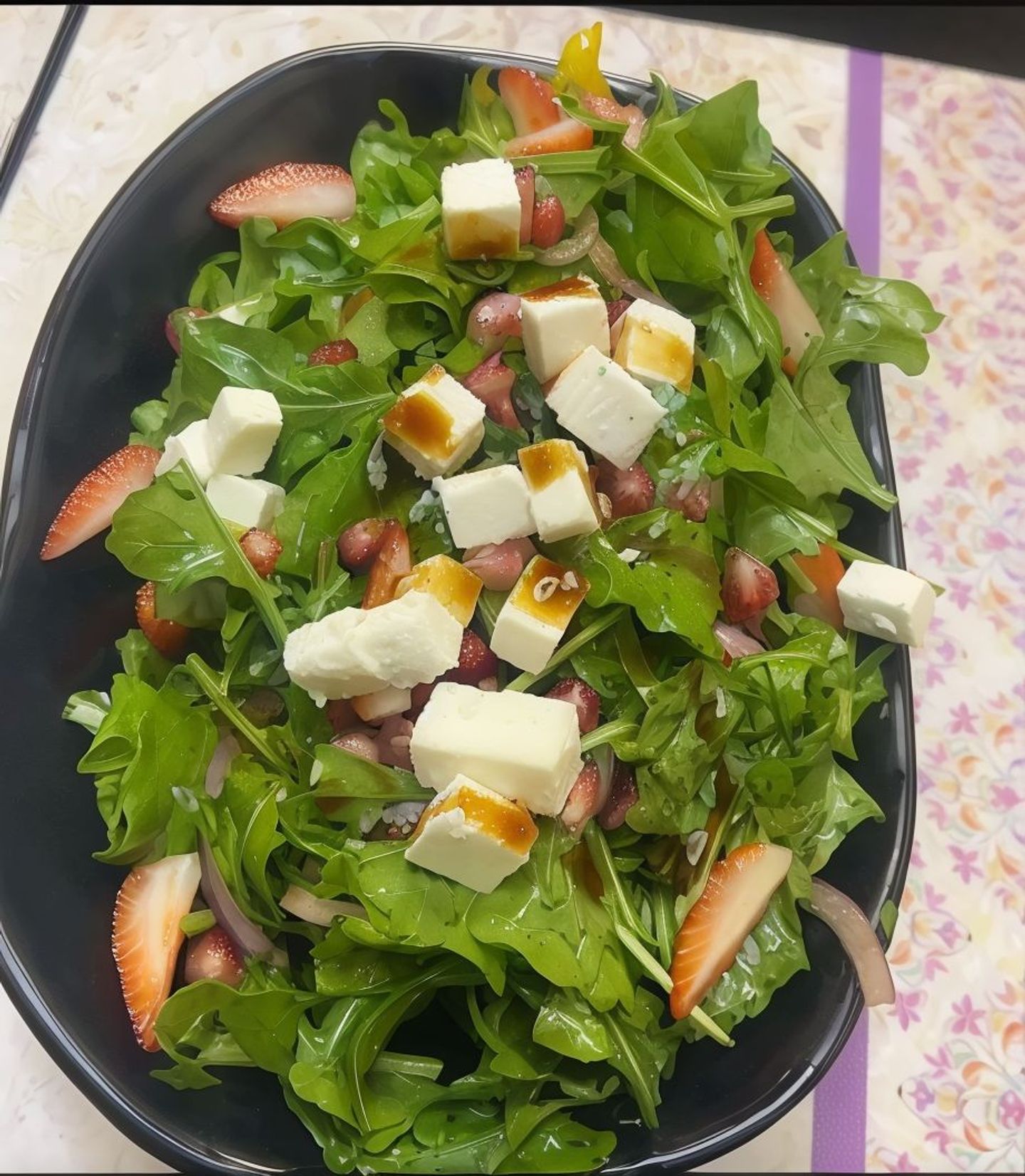 Arugula Salad With Strawberries