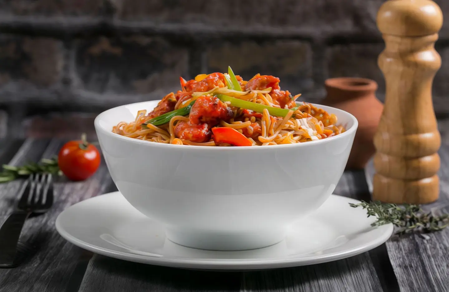 نودلز هاكا روبيان