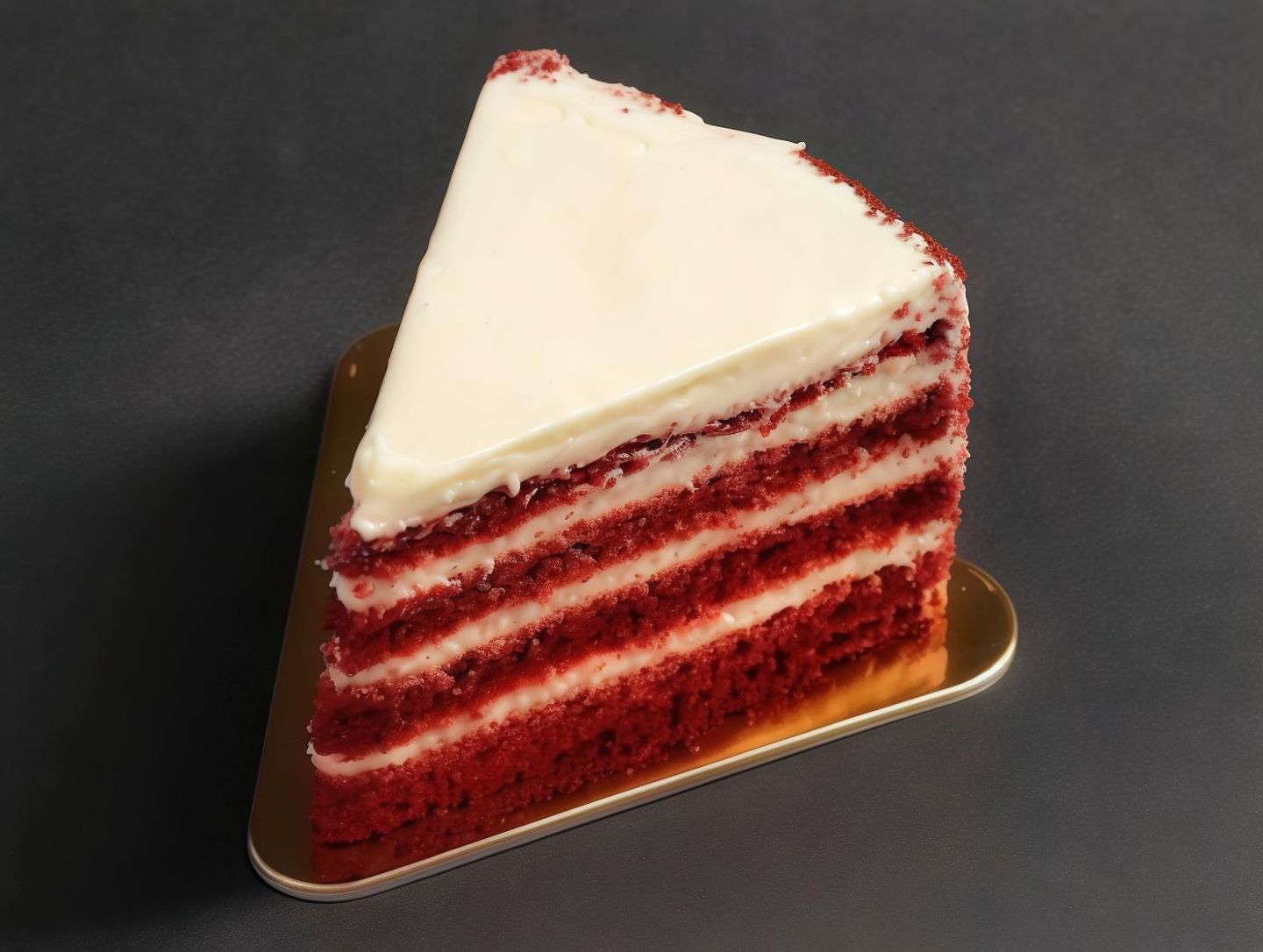 A Piece Of Red Velvet Cake