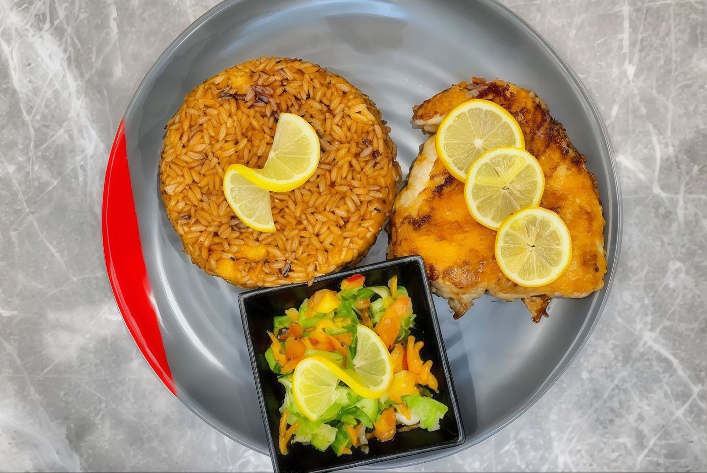 Fish Fillet With Sayadiyah Rice