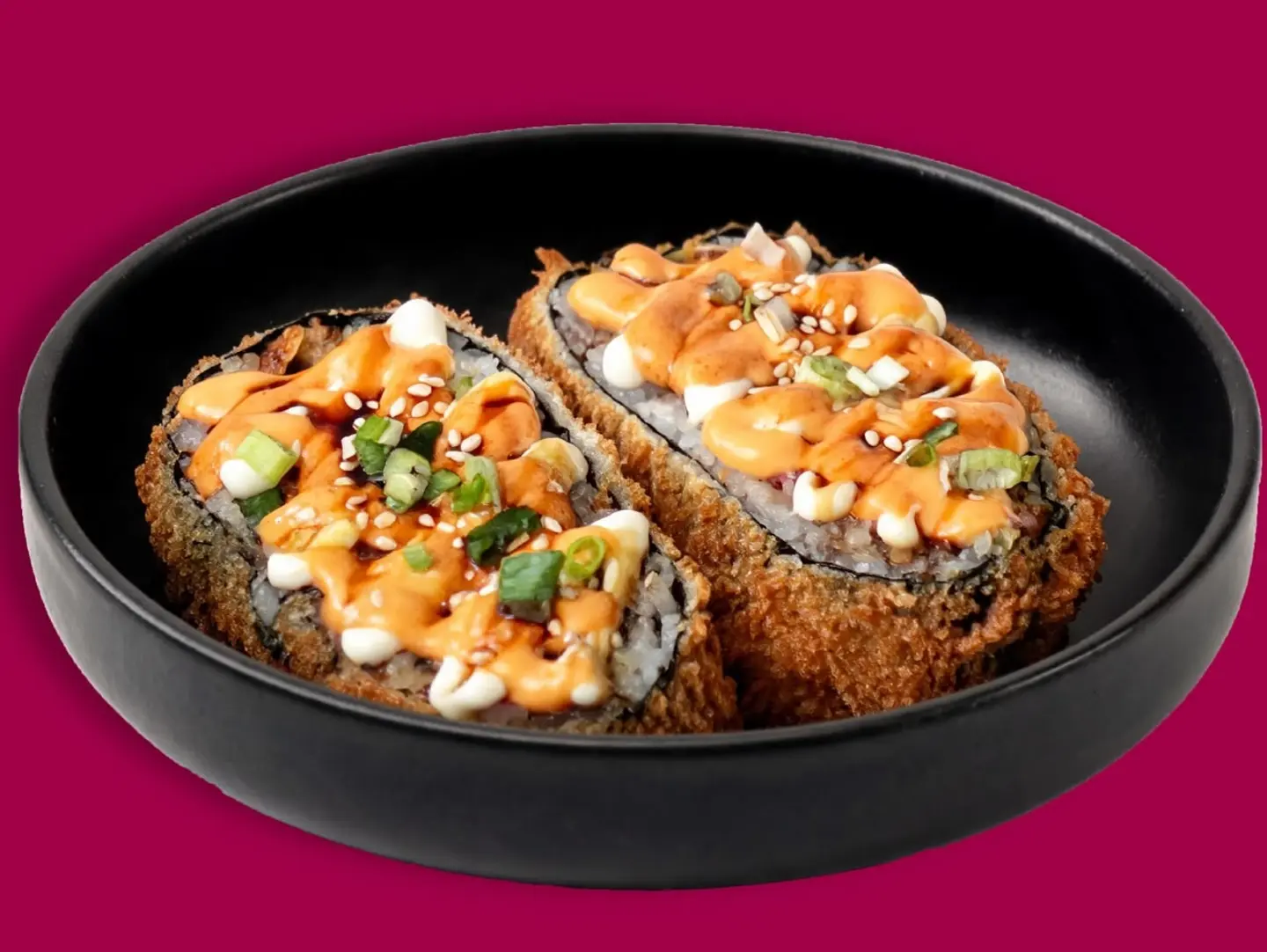 Shrimp Sushi Burger