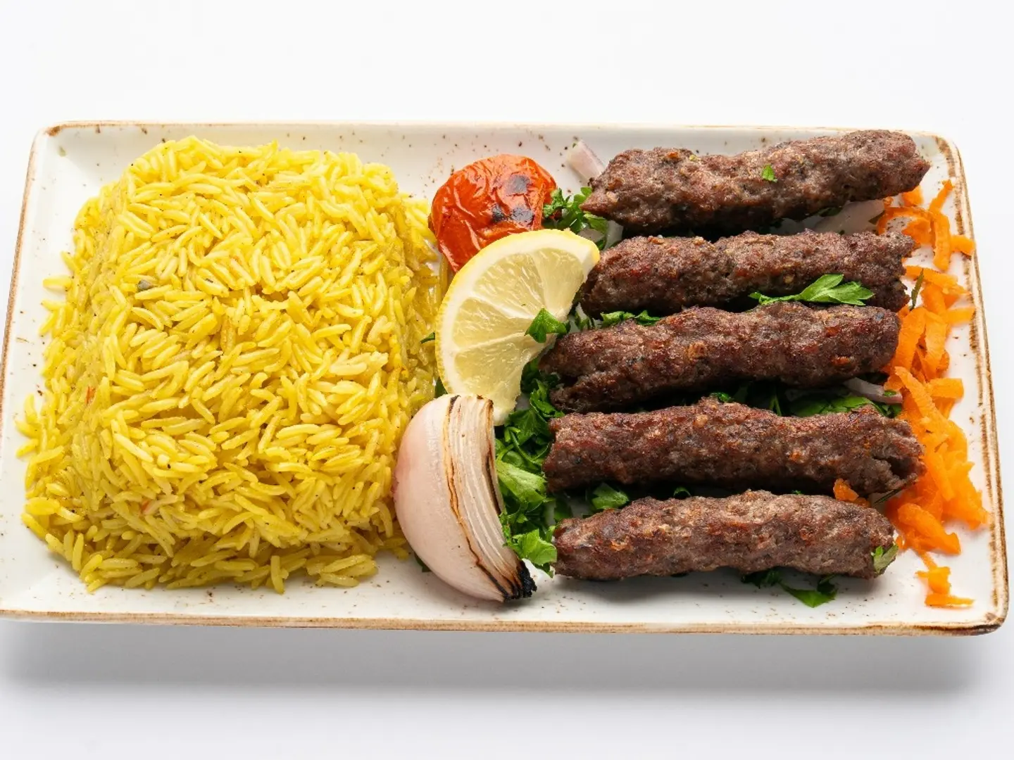 كفته مع أرز