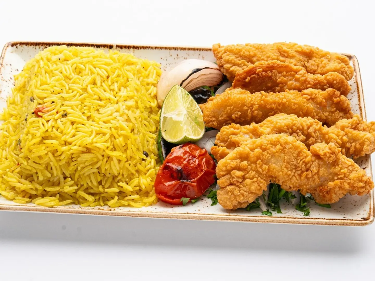 استربس مع أرز