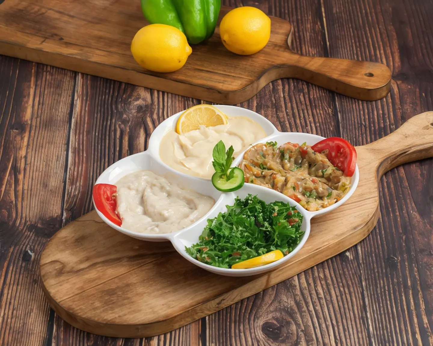 صحن مقبلات مشكل