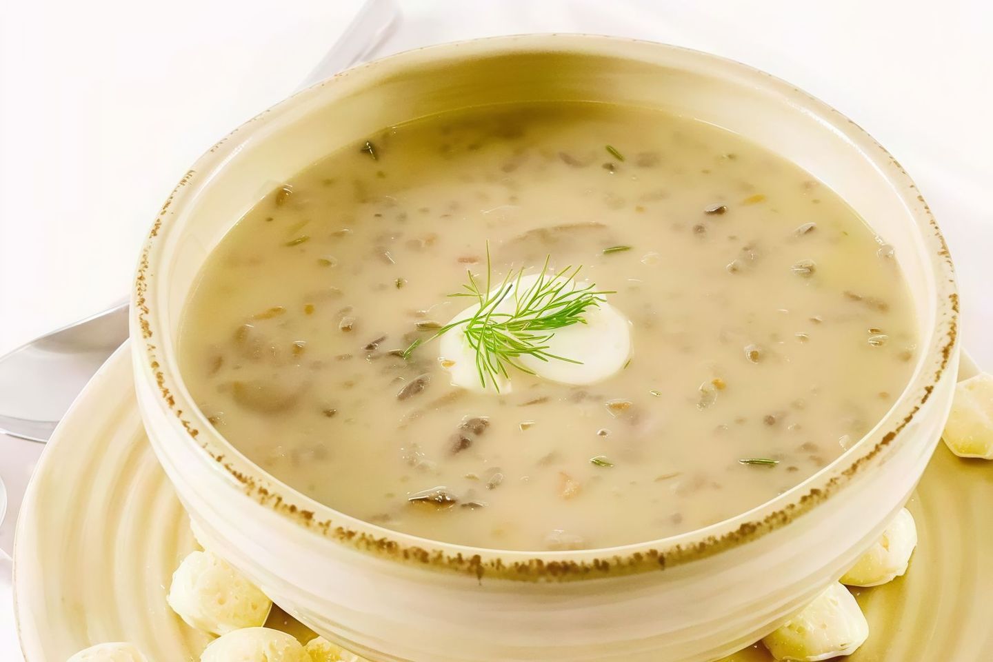Pigeon With Freekeh Soup