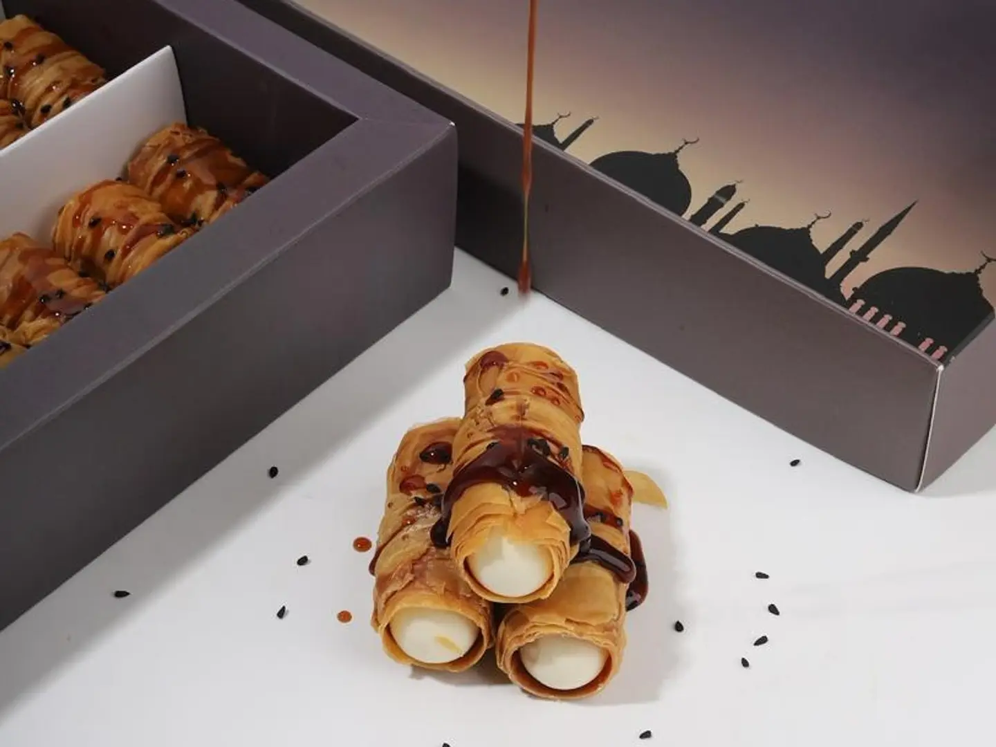 كاسترد - جبنية رولز