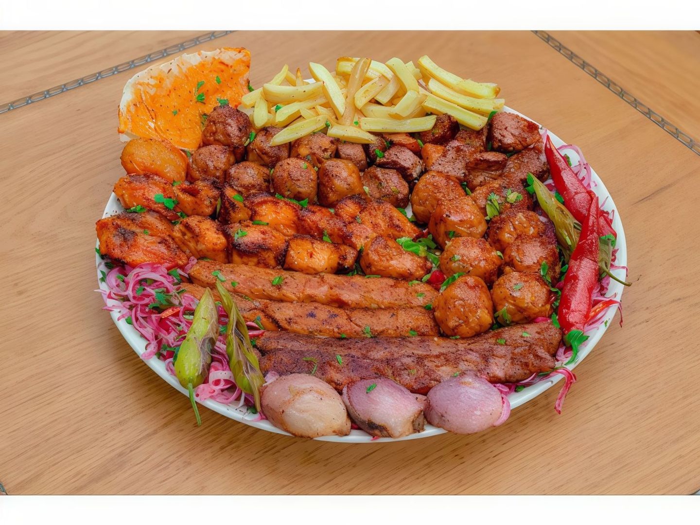 مشاوي مشكلة وسط