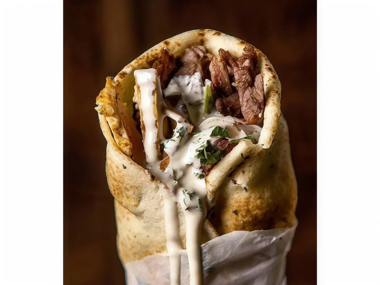 Meat Shawarma Sandwich