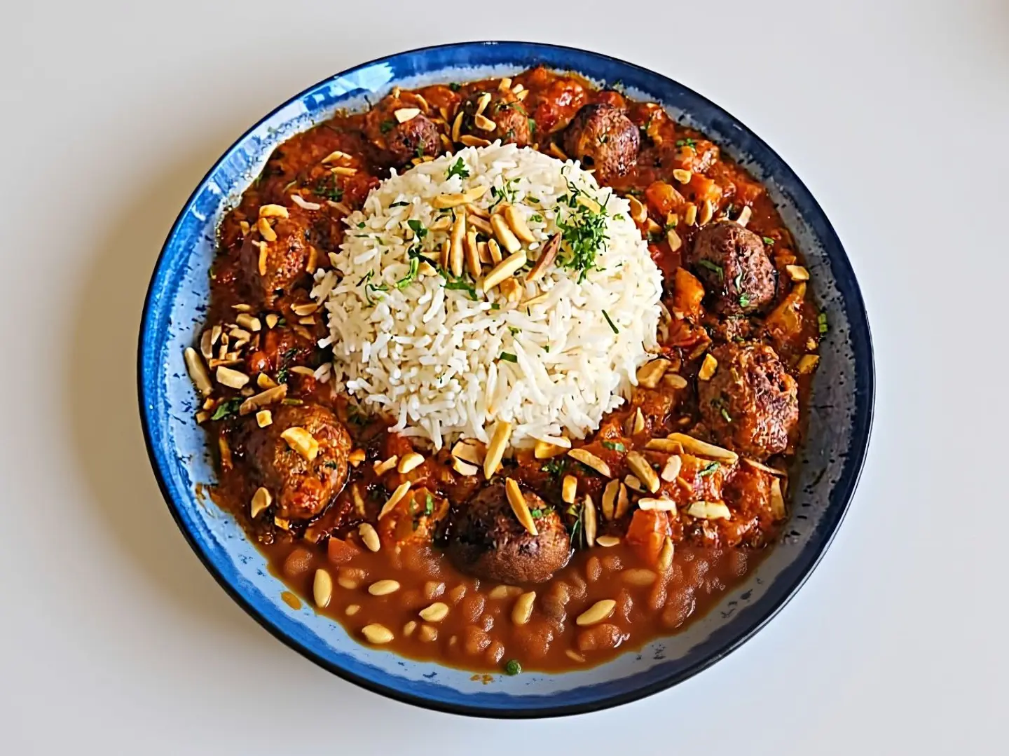 Dawoud Pasha Kofta + Rice With Vermicelli