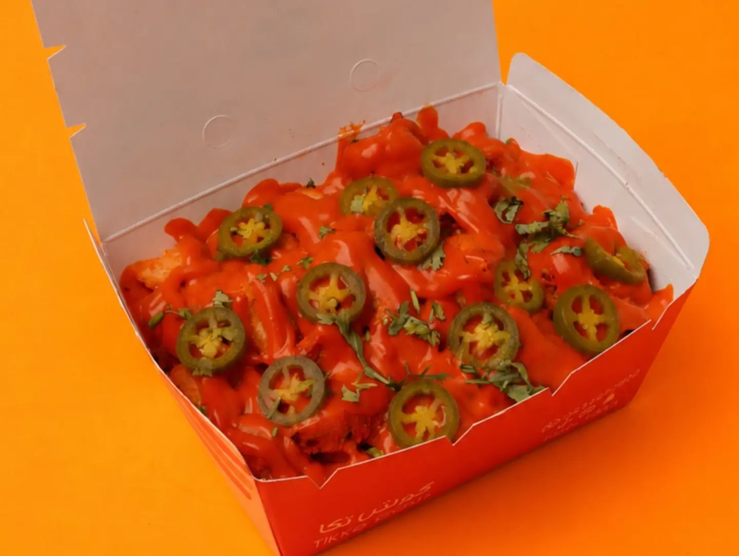 Tikka Fries With Jalapeno