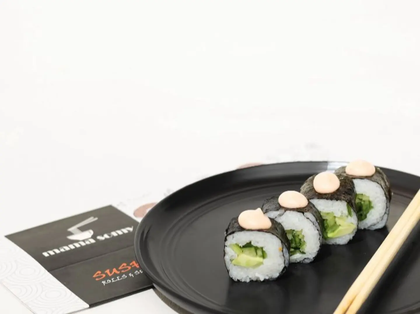 Avocdo Sushi 4 Pieces