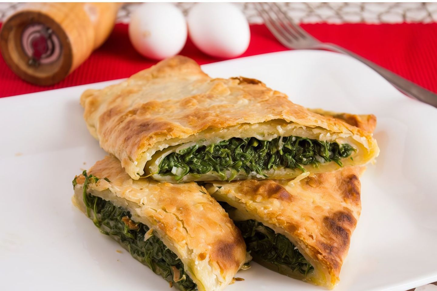 لبنه مع سبانخ
