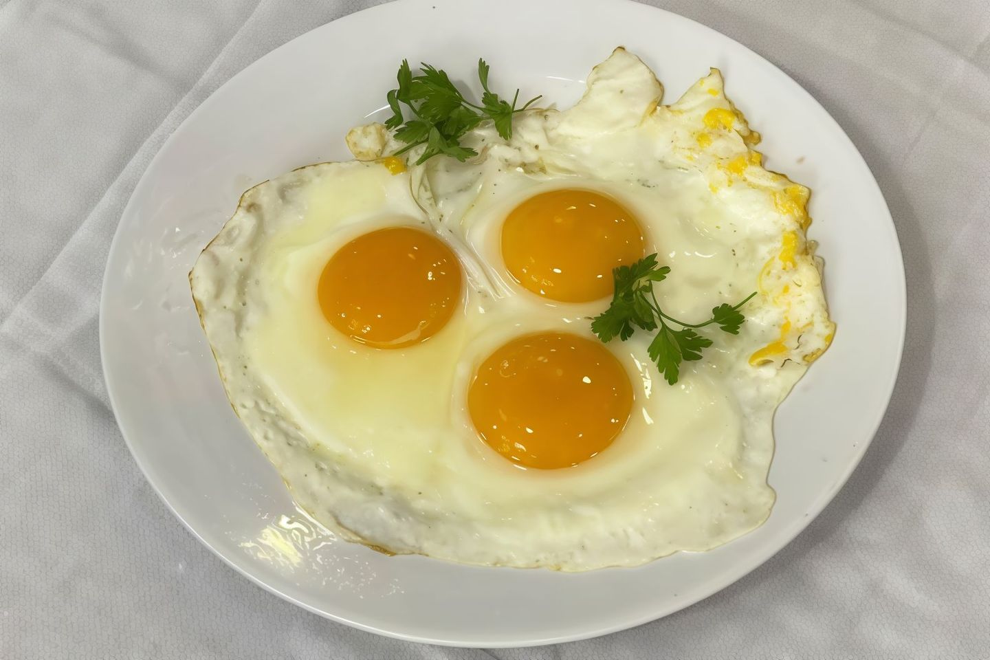 Eyes Eggs  Plate