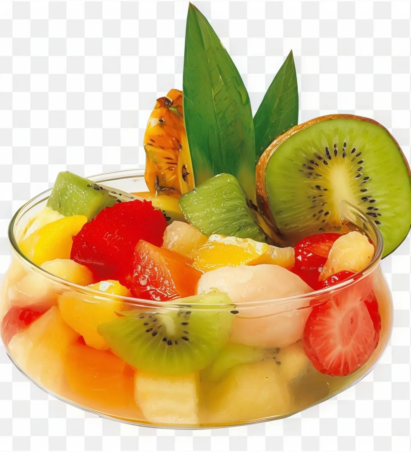 سلطة فواكة طبيعية