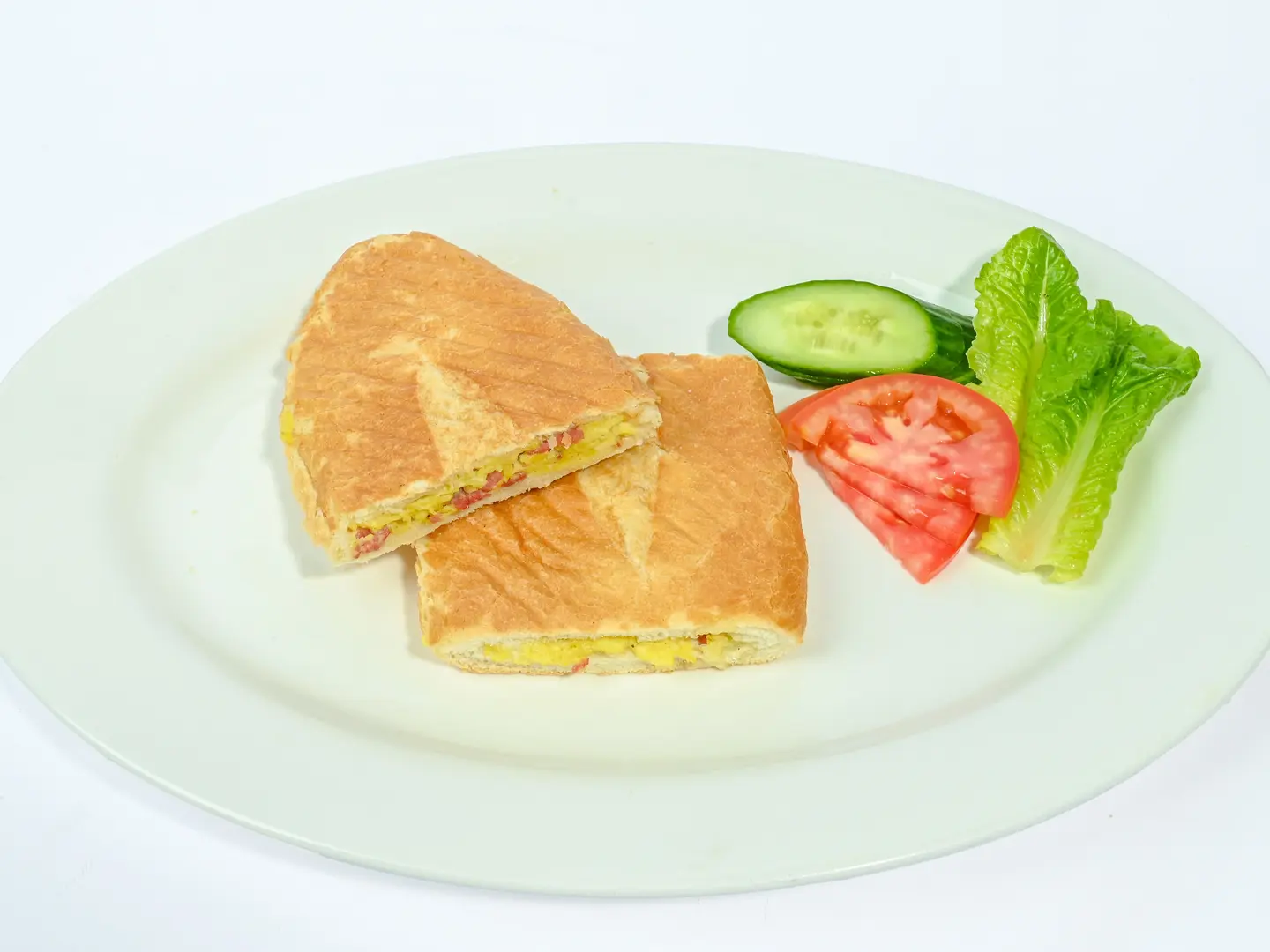 Egg And Pastrami Sandwich