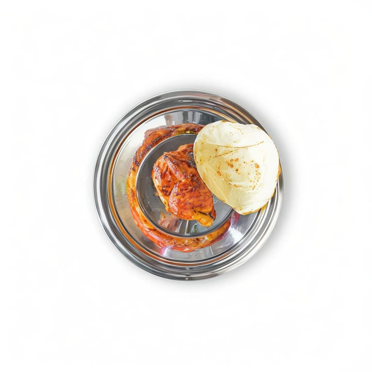 نصف دجاج شواية