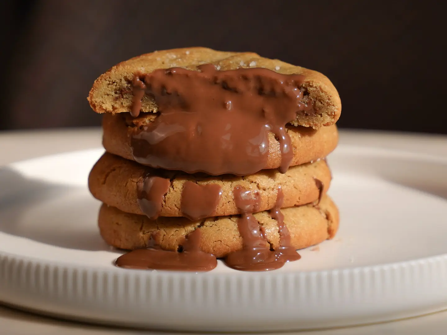 Melted Sea Salt Cookie