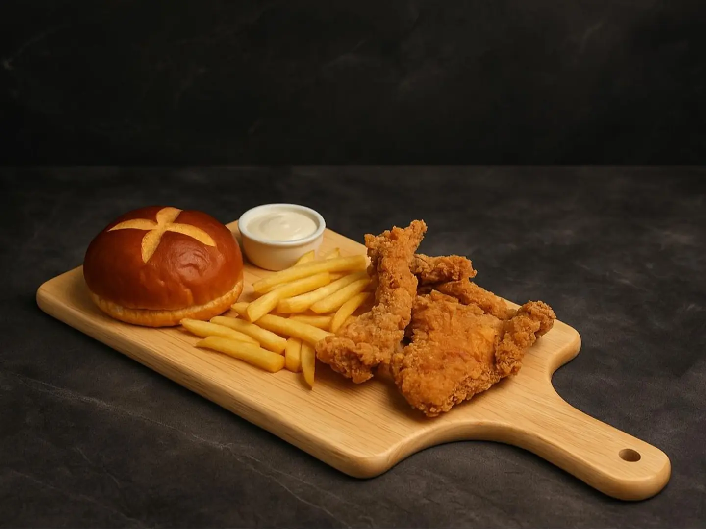 وجبة ستربس الدجاج