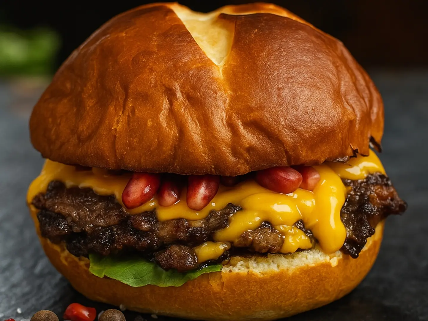 برجر الرمان