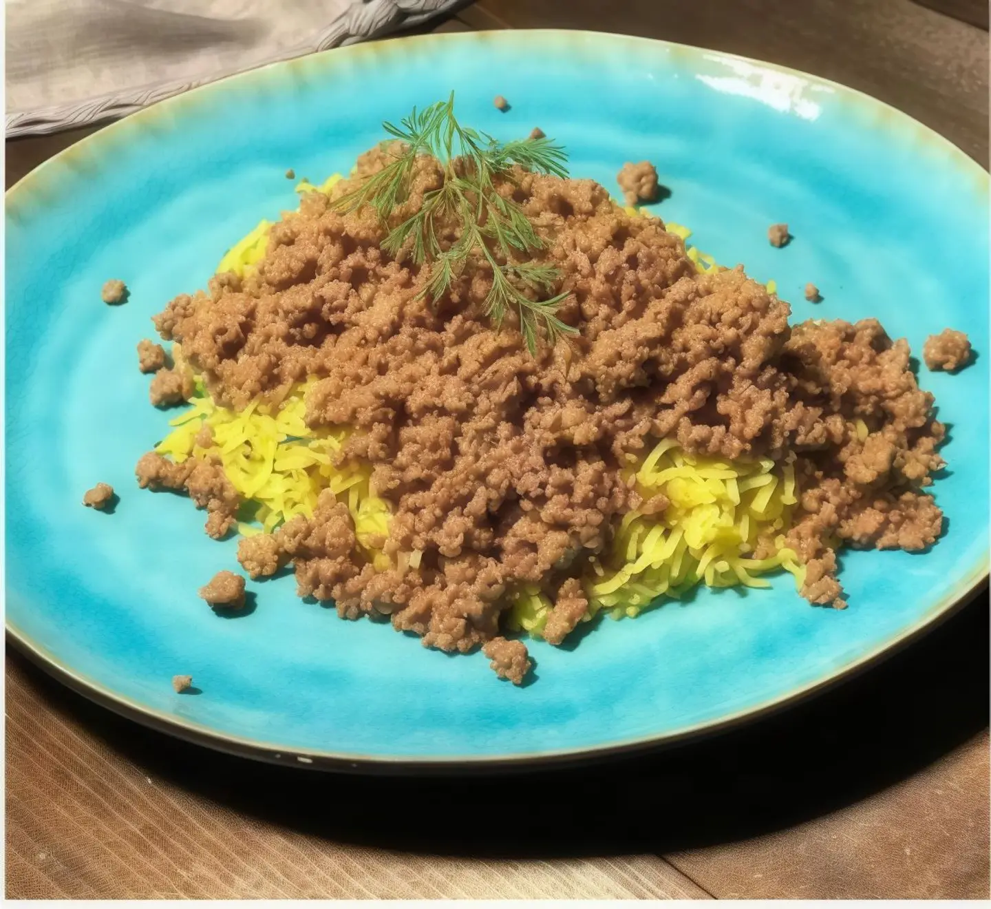 فطيرة لحم حاشي طازج