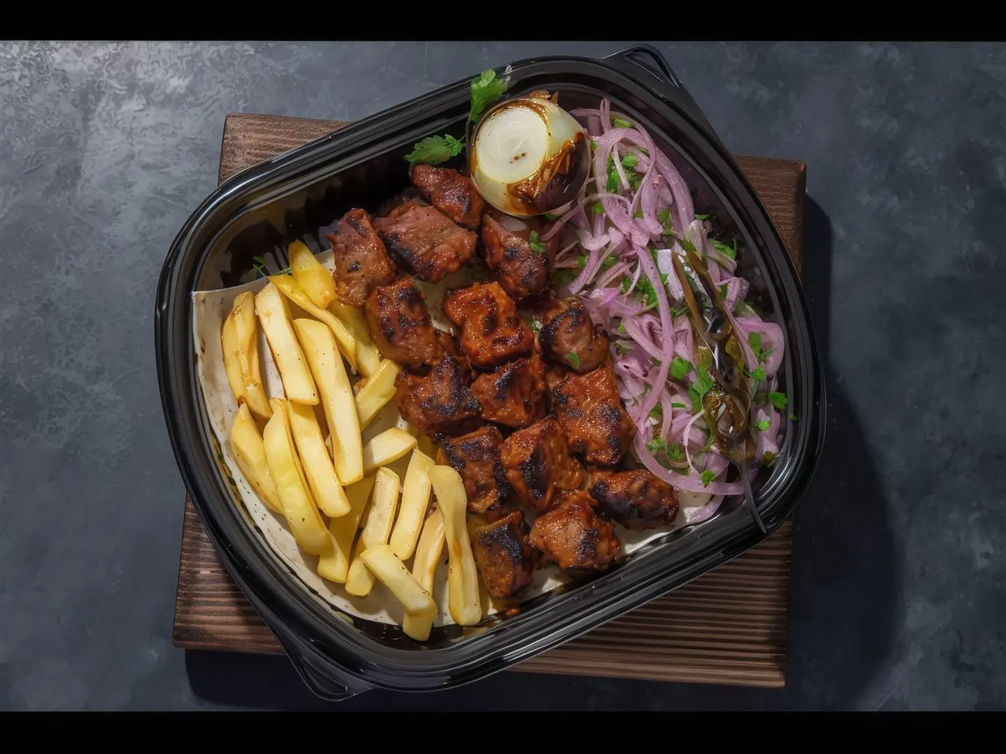 صحن اوصال لحم