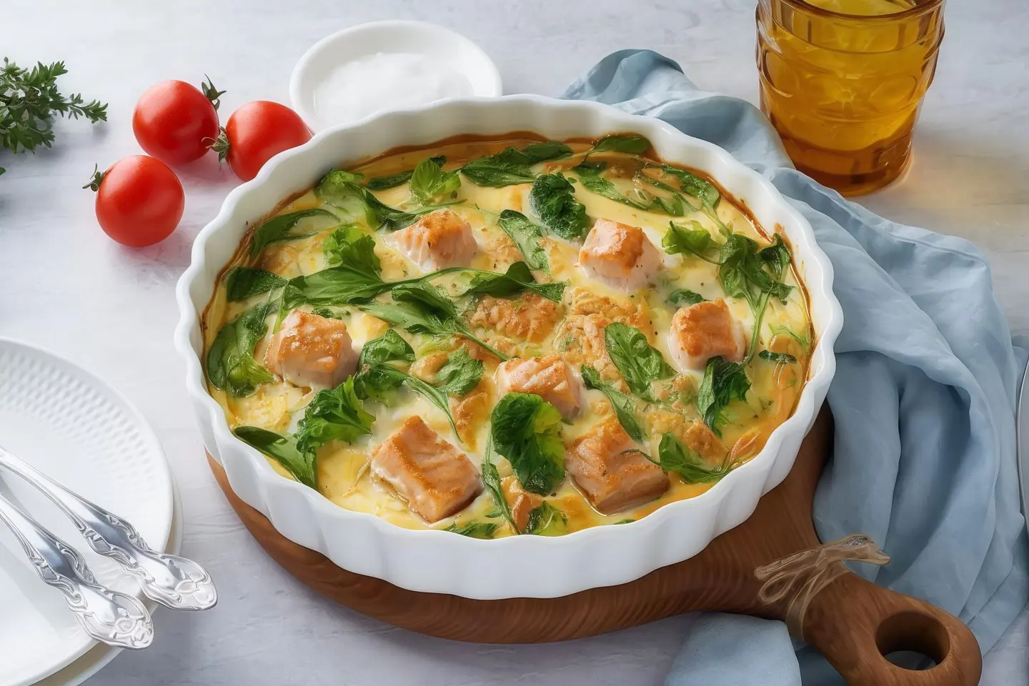 Fish Fillet Tagine With Cream