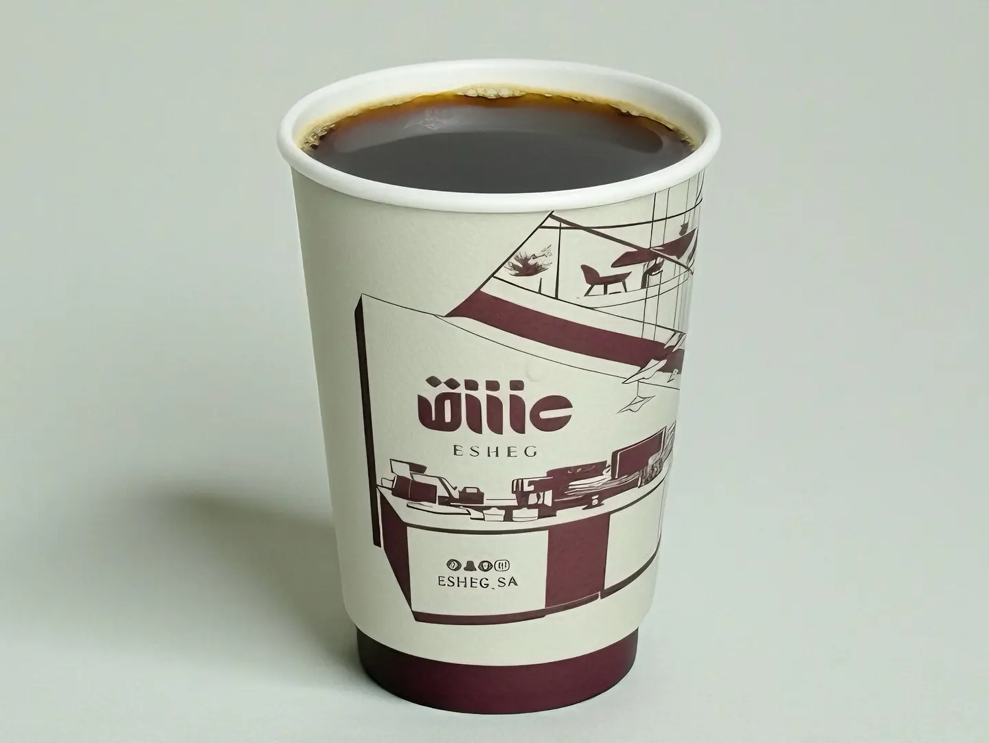 قهوة مقطرة يمني حراز ساخن