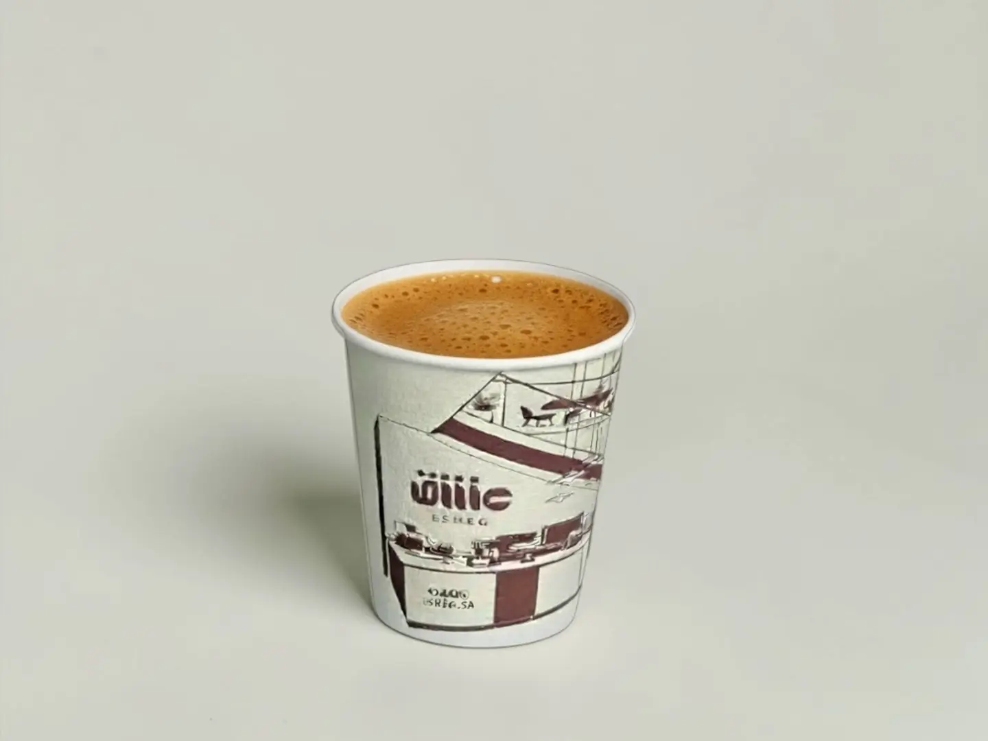 قهوة تركي بالحليب