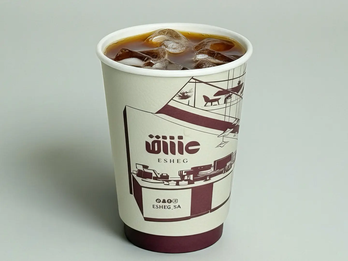 قهوة مقطرة يمني حراز بارد