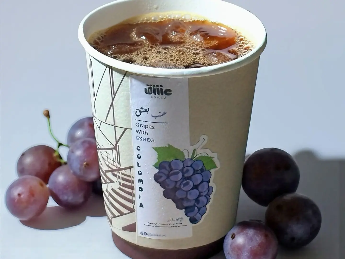 كولومبي عنب بارد