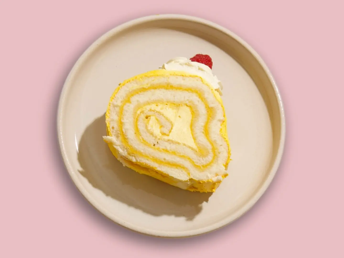 Mango Roll Cake With Cheese Cream
