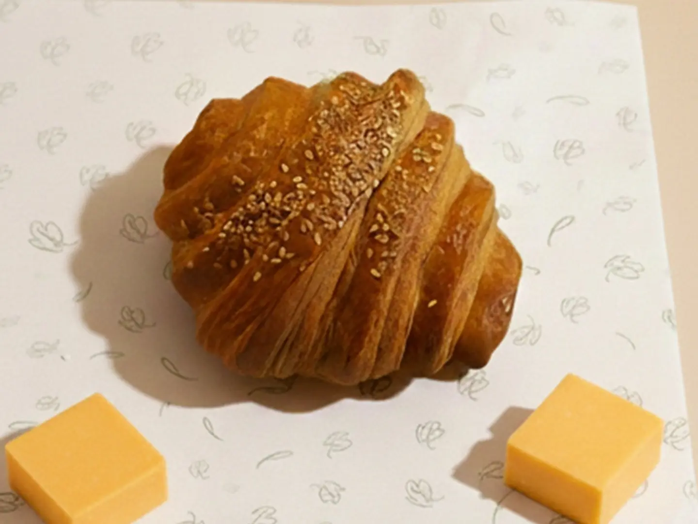 كرواسون جبن شيدر