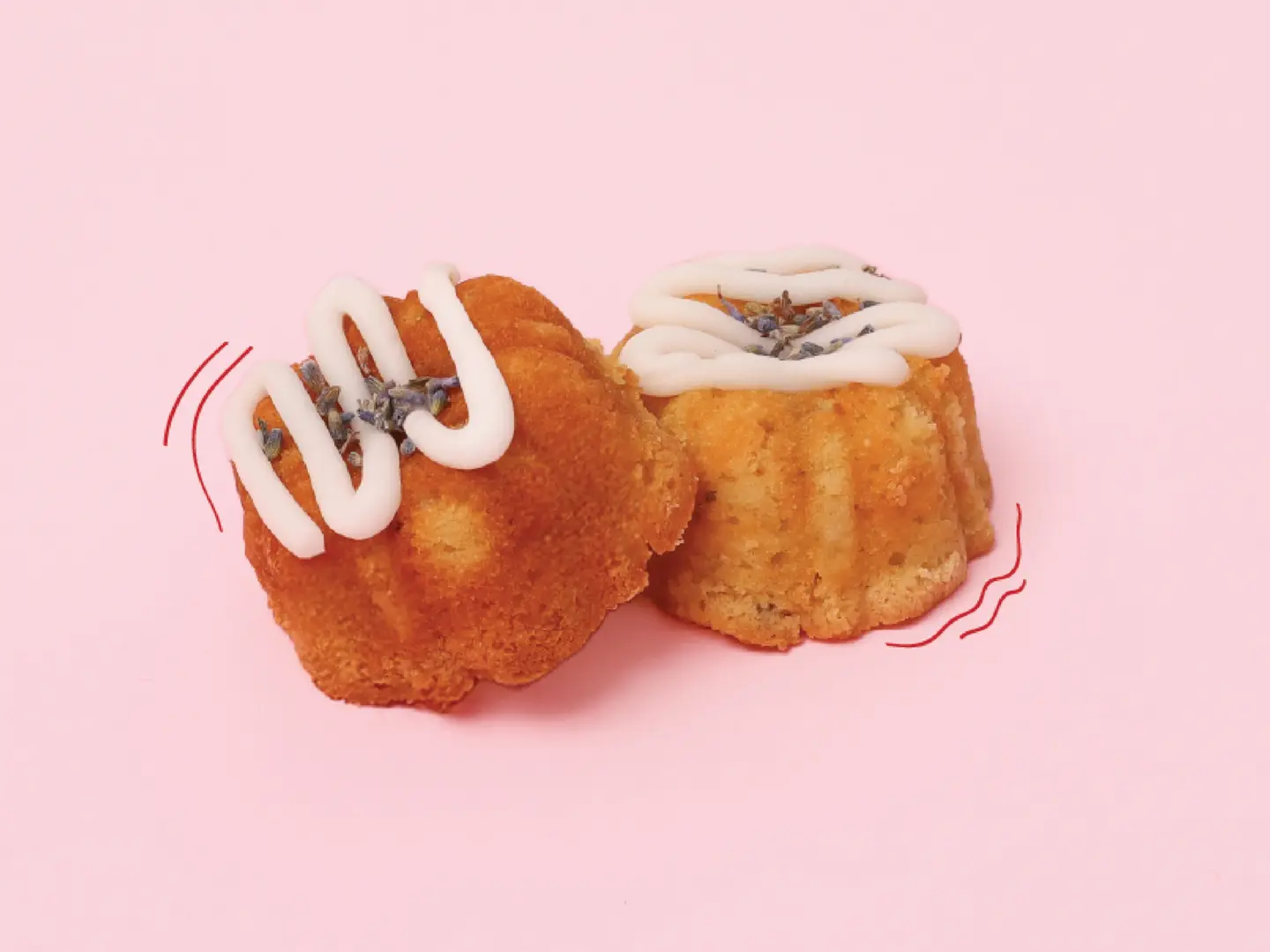 Lemon Lavender Madeleine