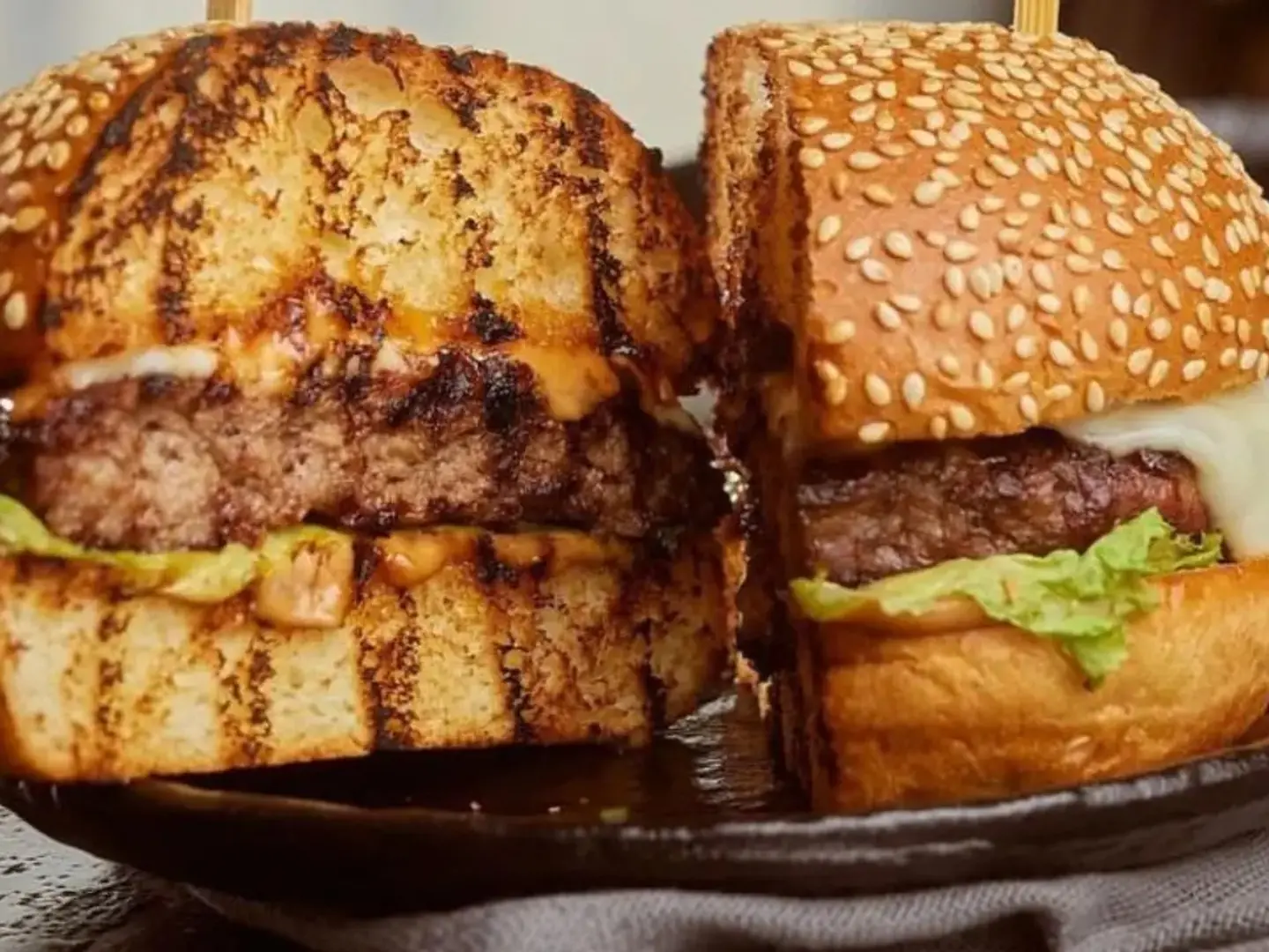 Grilled Beef Burger