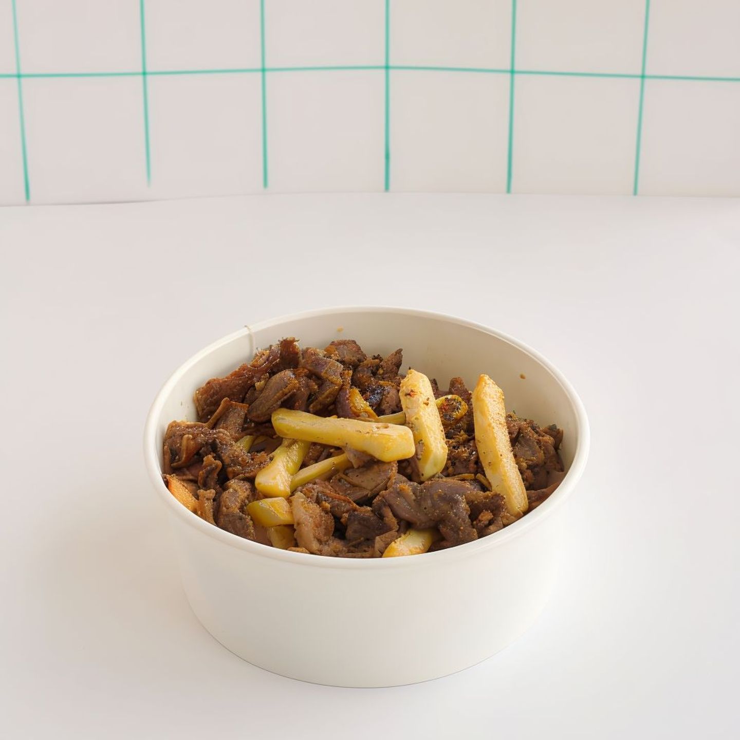 Small Box Of Meat Shawarma