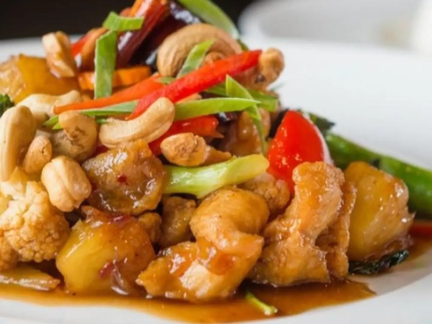 Chicken With Cashews