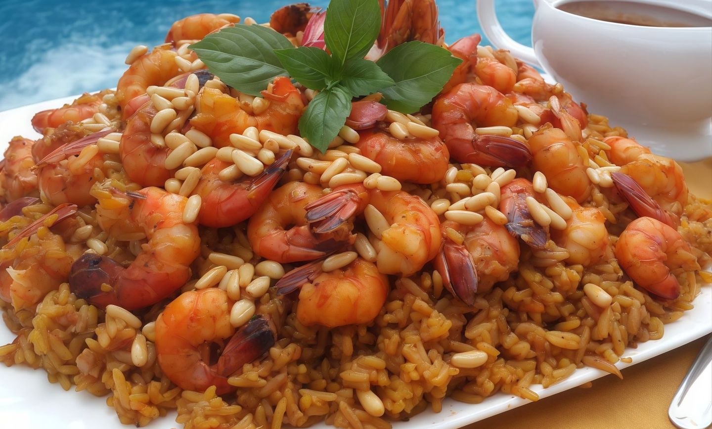 كبسة جمبري صيادية