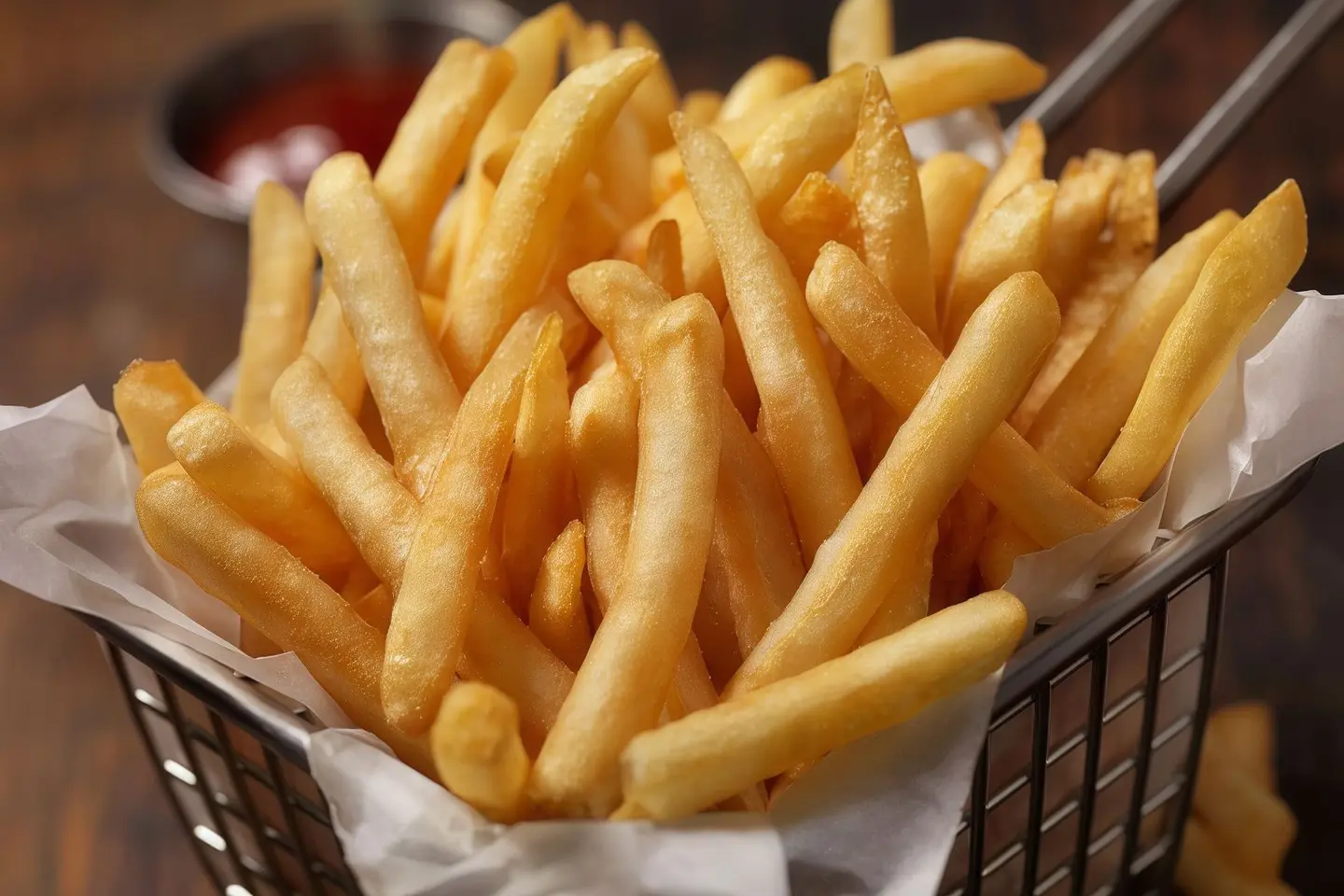 بطاطس رفيعة