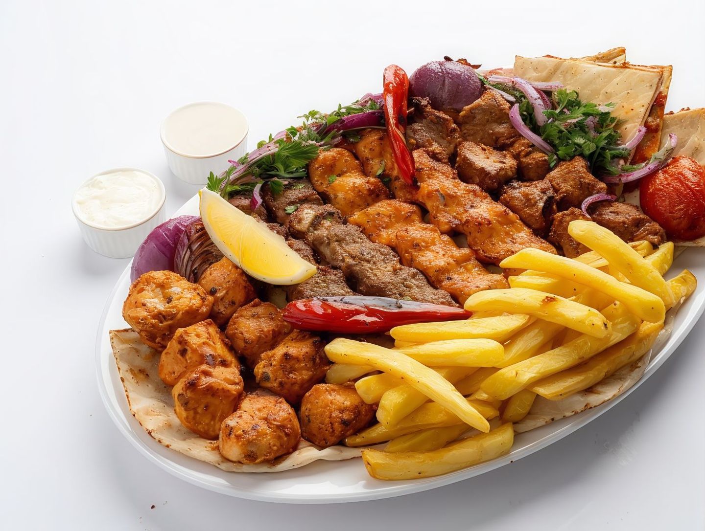 Mix Grill Plate, Taste And Judge