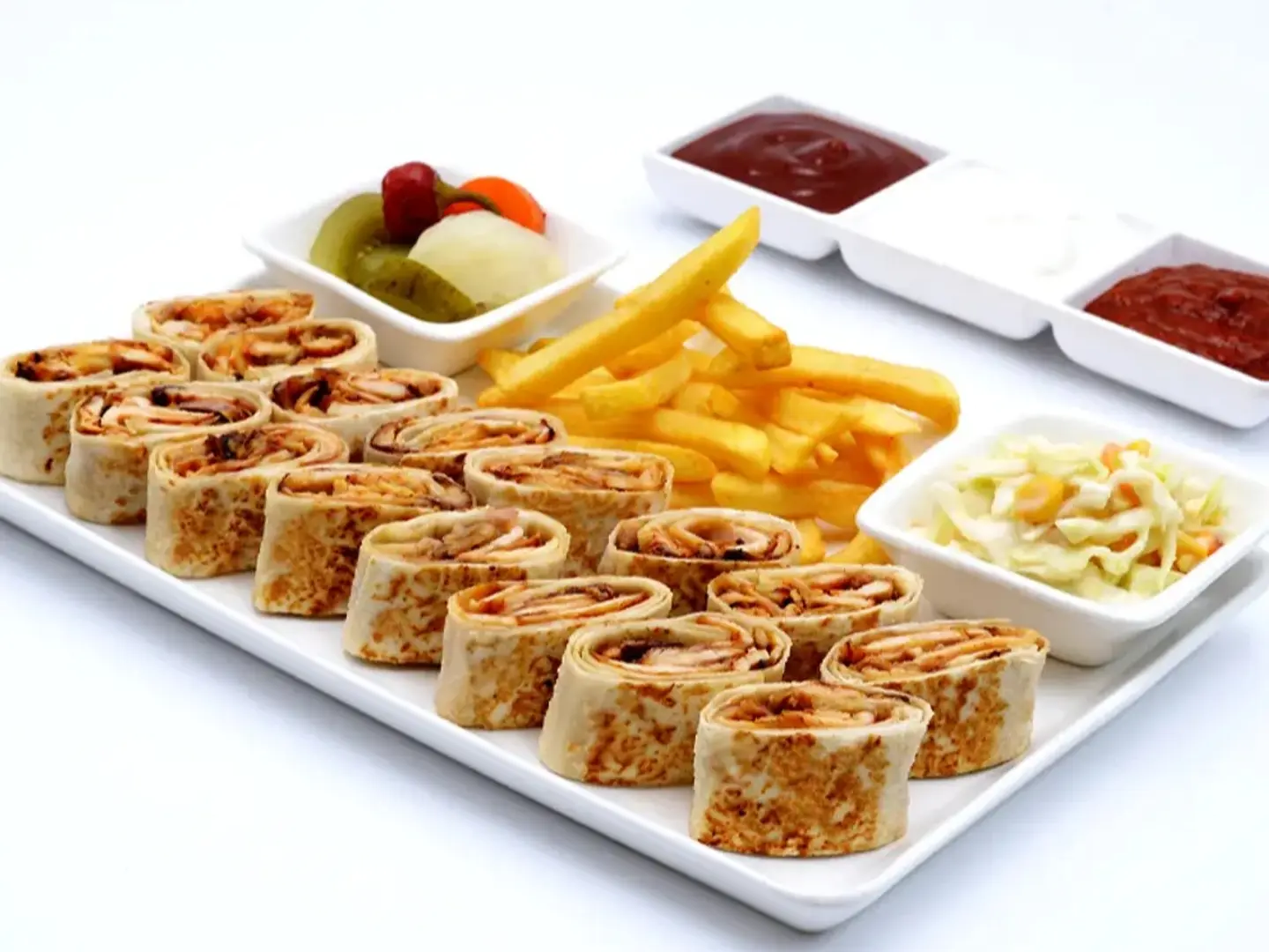 شاورما عربي وسط