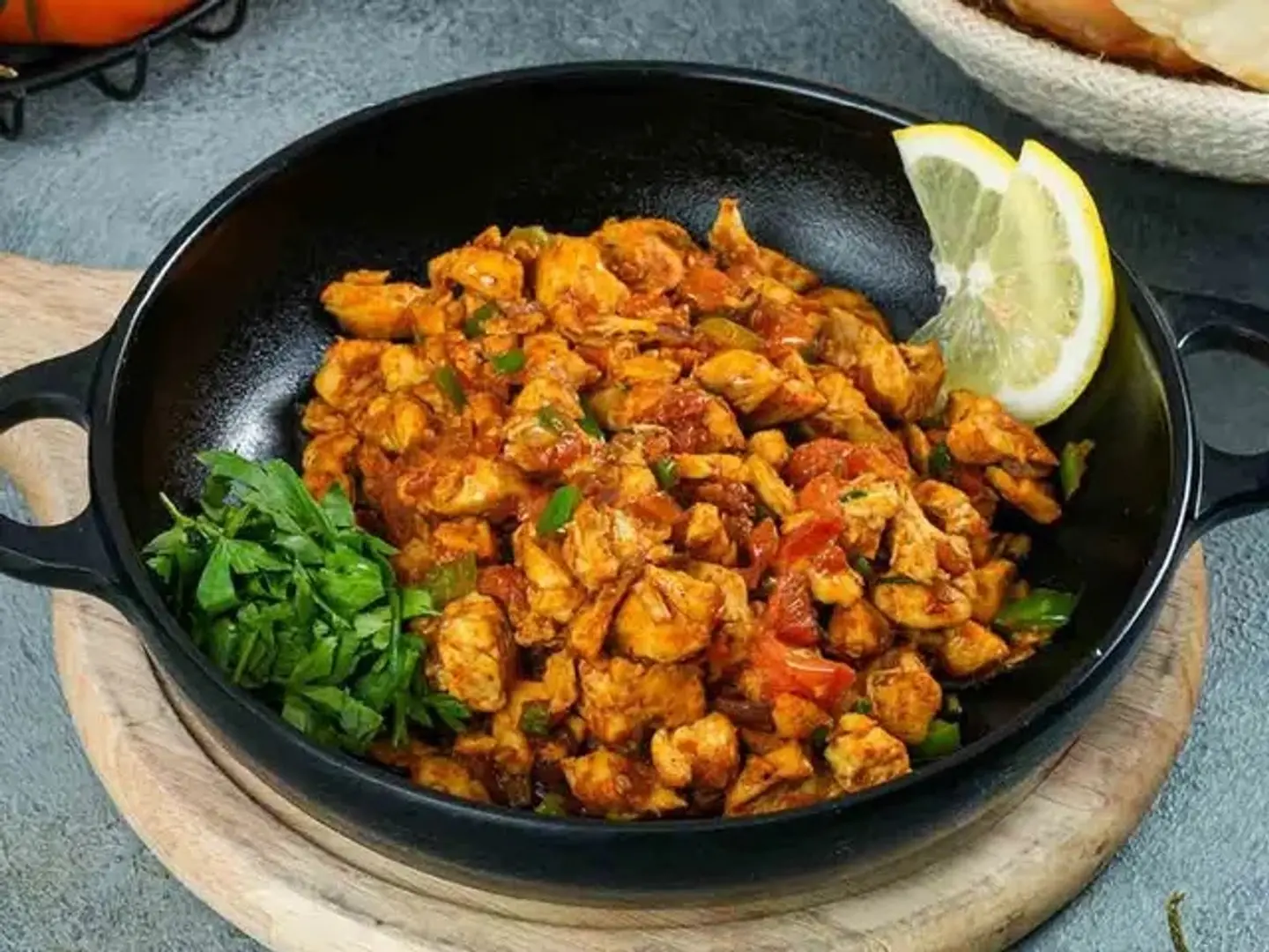 Hamis Dish With Chicken
