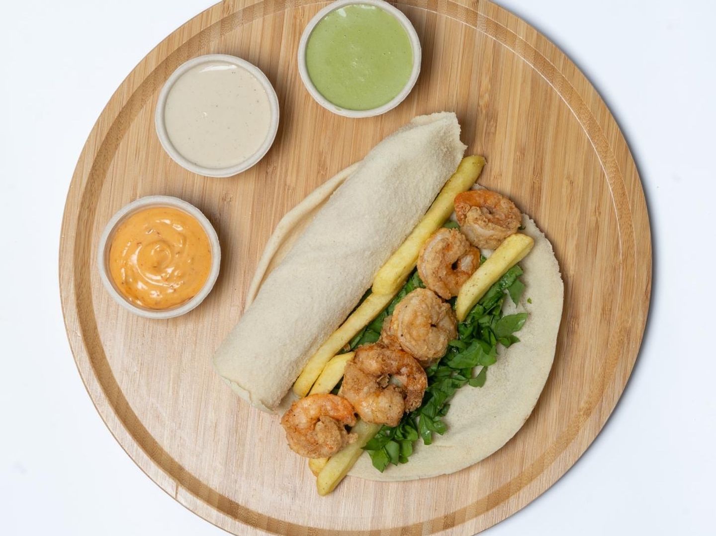 Double Fried Shrimp Sandwich
