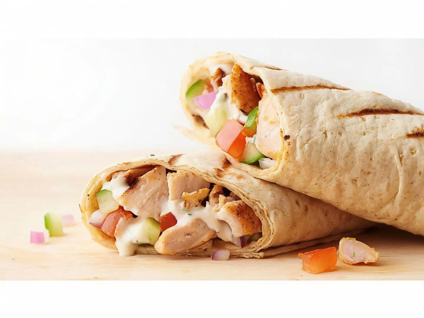 شاورما دجاج صغير