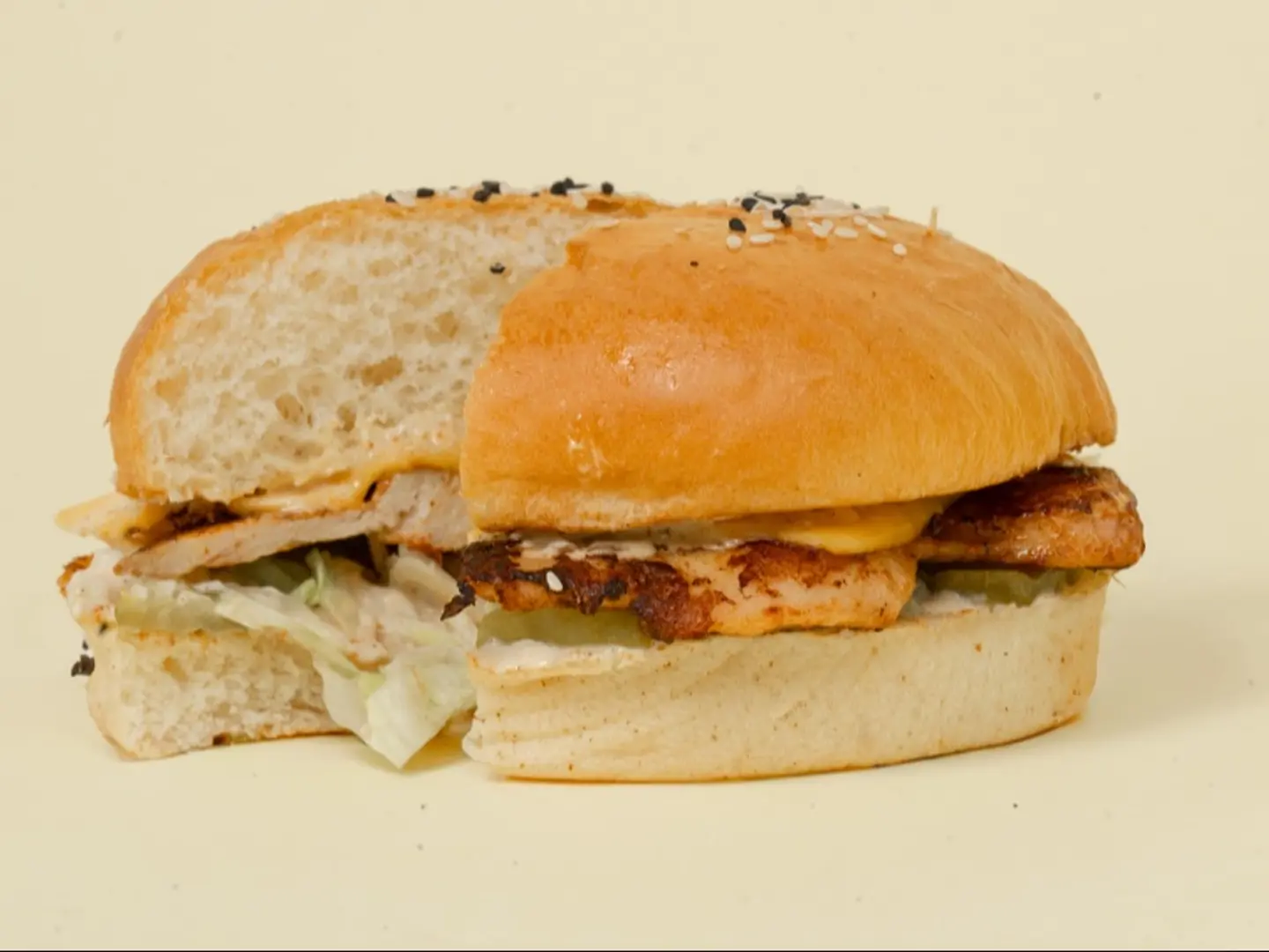 برجر دجاج كلاسيك